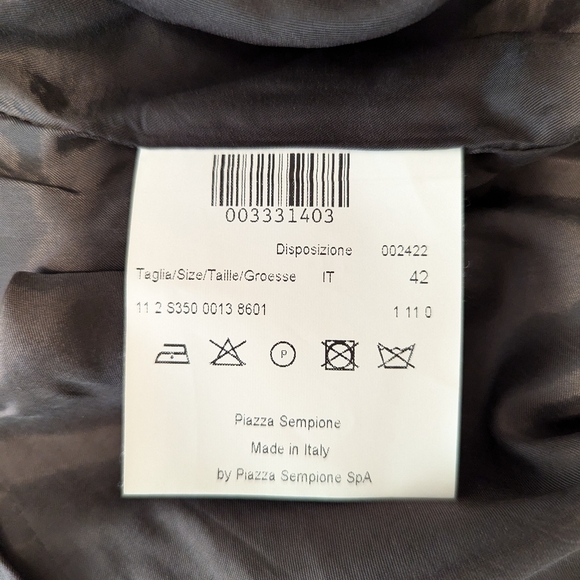 Piazza Sempione Pencil Skirt, size 6 - Picture 5 of 7